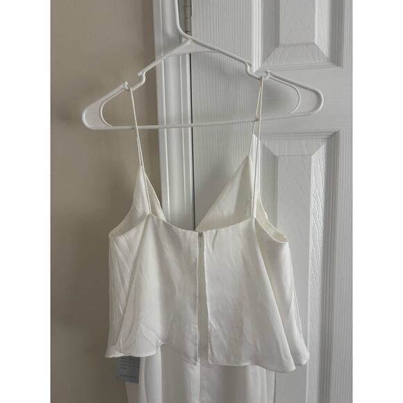 Shona Joy Luxe Frill Tulip hem maxi dress sz 6 - Picture 9 of 14